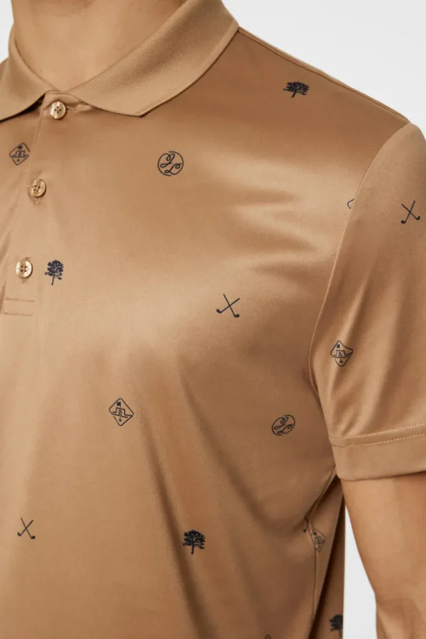 J.Lindeberg Club House Motif Polo